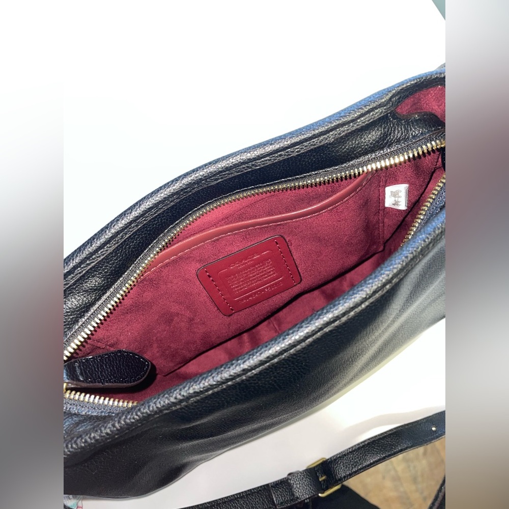 Soft Pebble Leather Cary Crossbody by COACH - Picture 11 of 13
